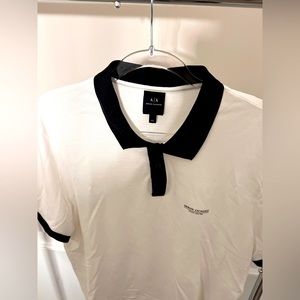 Mens Armani exchange polo (needs to be ironed)